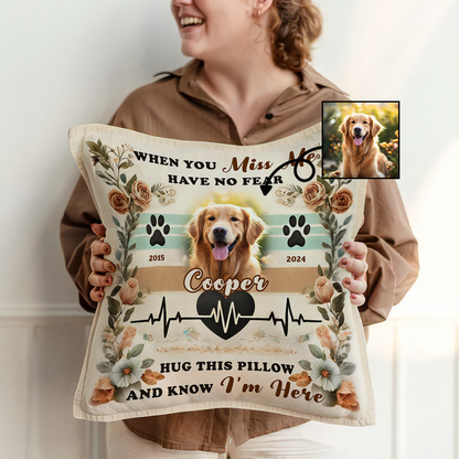 Pet lover - Personalized Throw Pillow PL11