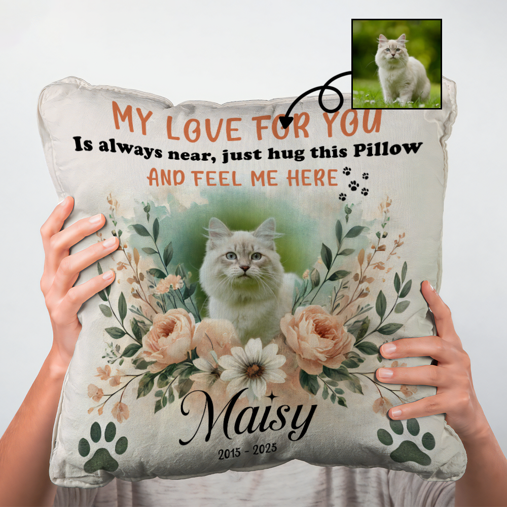 Pet lover 2 - Personalized Throw Pillow PL12