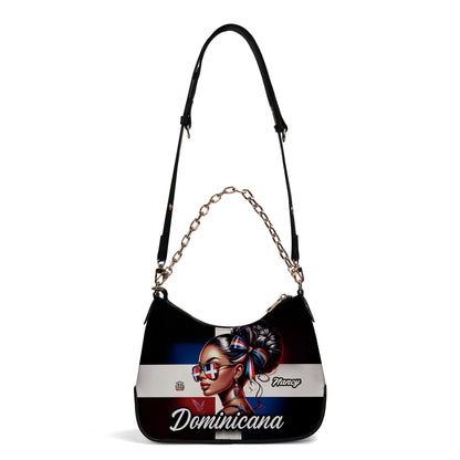 Dominicana - Personalized Custom Chain Crossbody Handbag - DOM02S9