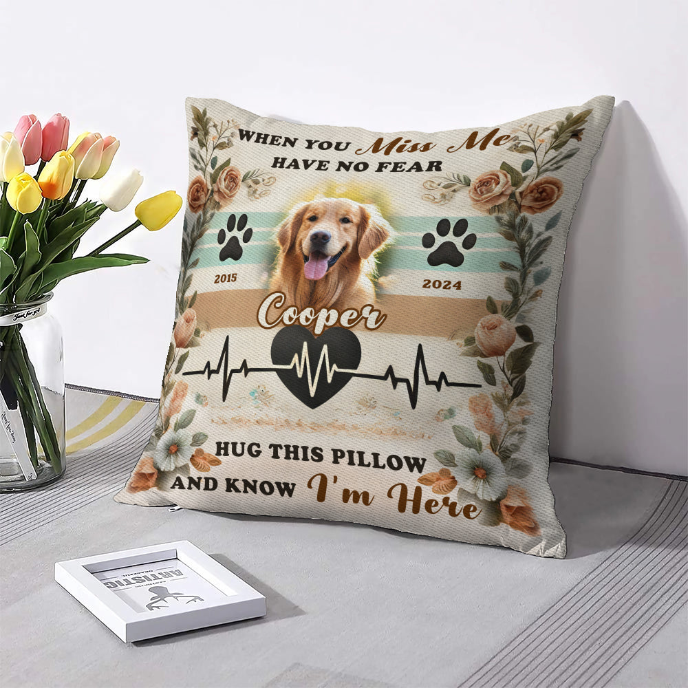 Pet lover - Personalized Throw Pillow PL11