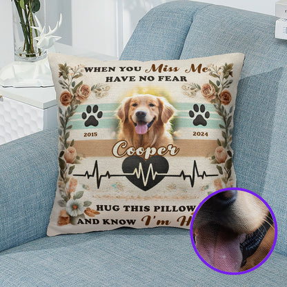 Pet lover - Personalized Throw Pillow PL11