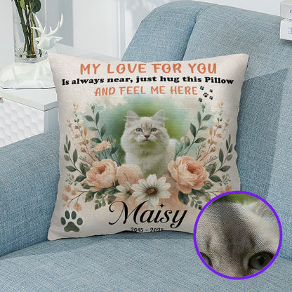 Pet lover 2 - Personalized Throw Pillow PL12