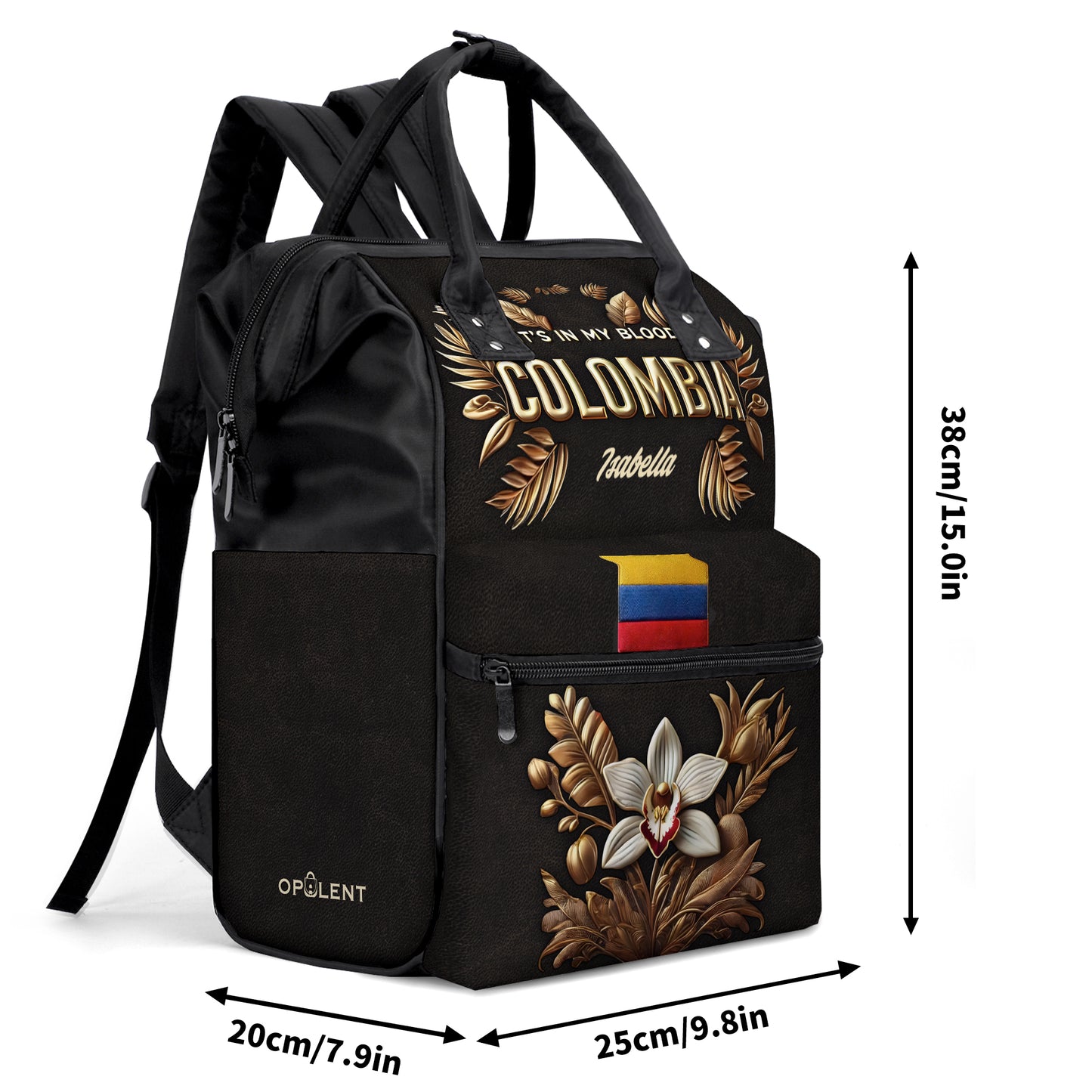 Colombia - Large Capacity Backpack, Duckbilled Backpack BPCOL01