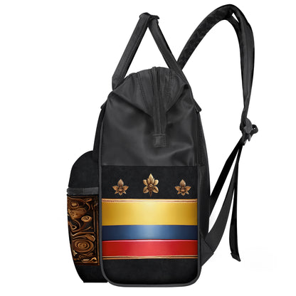 Colombia It's In My Blood - Large Capacity Backpack, Duckbilled Backpack BPCOL02