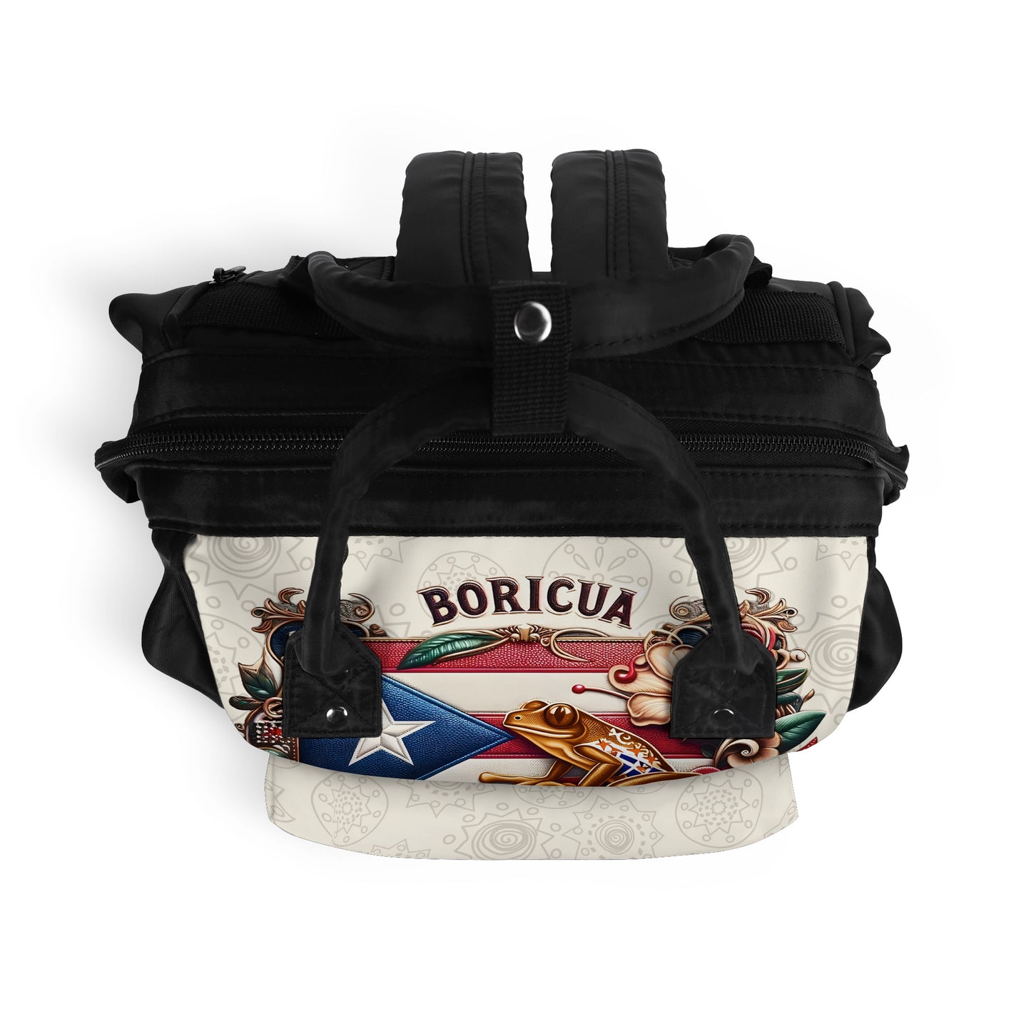 Boricua It's In My Blood - Large Capacity Backpack, Duckbilled Backpack BPBOR04