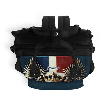 Dominican Republic It's In My Blood - Large Capacity Backpack, Duckbilled Backpack BPDOM01